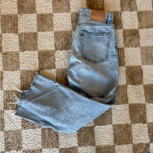 Zara Ankle Wide Leg Jeans